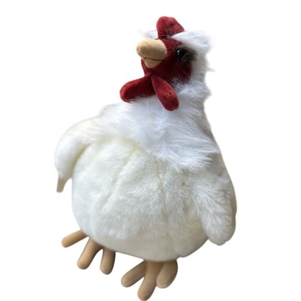 Vintage DAKIN Hen‎ Chicken No Chicks Large Plush Rooster With Tag